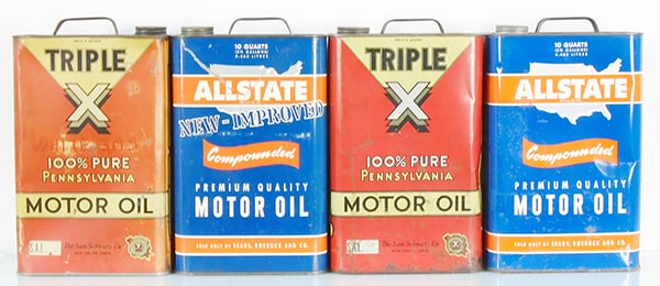 4 AUTOMOTIVE CANS