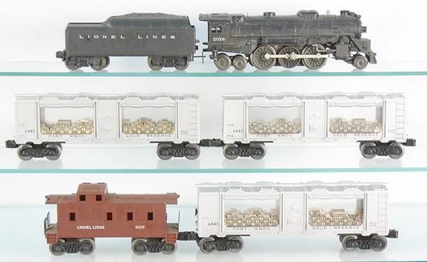 LIONEL GOLD BULLION TRAIN SET (1 of 3)