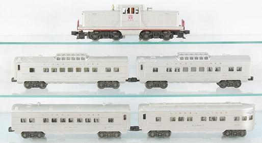 LIONEL BURLINGTON TRAIN SET
