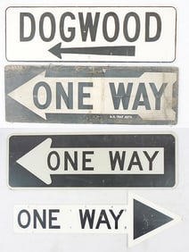 4 STREET SIGNS