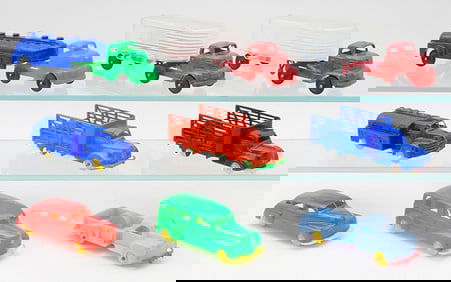 9 BANNER PLASTIC TRUCKS