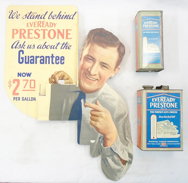 EVEREADY PRESTONE ANTI FREEZE ADVERTISING (1 of 1)