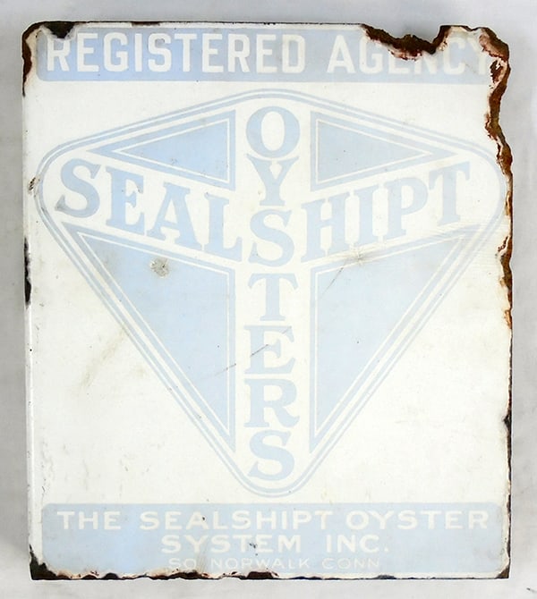 SEALSHIPT OYSTER FLANGED SIGN (1 of 2)