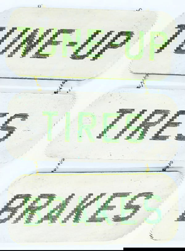 SERVICE STATION SIGNS (1 of 1)