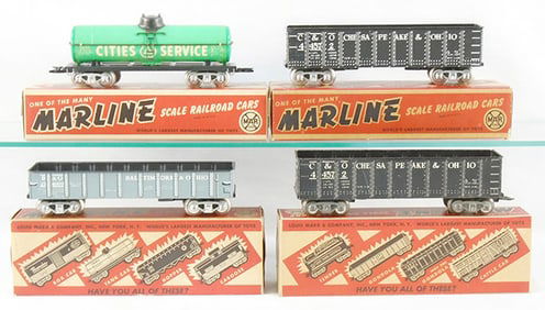 15 MARX FREIGHT CARS