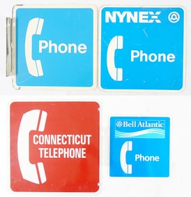 4 PHONE SIGNS