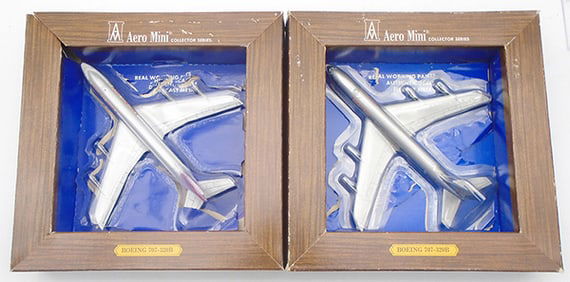 2 AERO MINI BOEING 707-320B AIRPLANES
