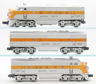 LIONEL 2345 WESTERN PACIFIC ABA DIESELS