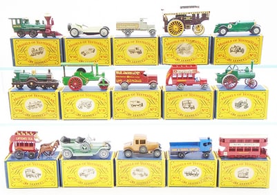 15 MATCHBOX MODELS OF YESTERYEAR