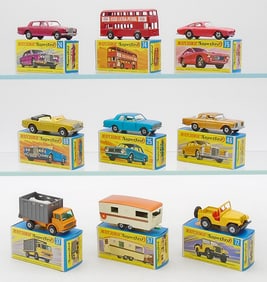 9 MATCHBOX SUPERFASTS