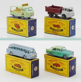 4 MATCHBOX VEHICLES