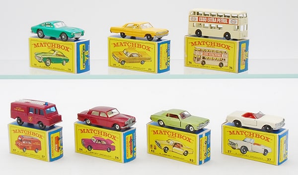 7 MATCHBOX VEHICLES (1 of 2)