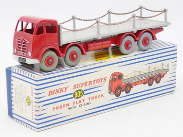 DINKY 905 FODEN FLAT W/CHAINS