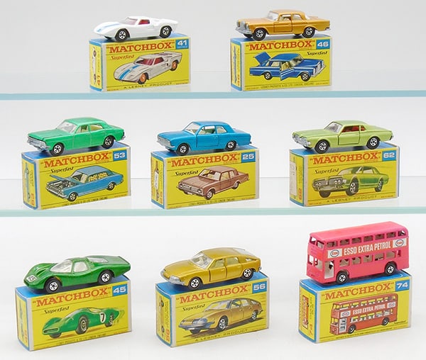 8 MATCHBOX SUPERFASTS (1 of 2)
