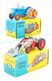 2 CORGI TRACTORS