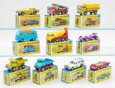 10 MATCHBOX SUPERFASTS