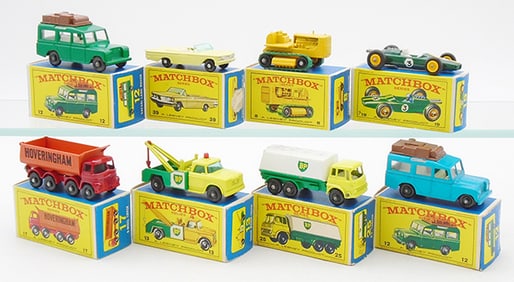 8 MATCHBOX VEHICLES