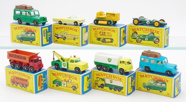 8 MATCHBOX VEHICLES (1 of 2)