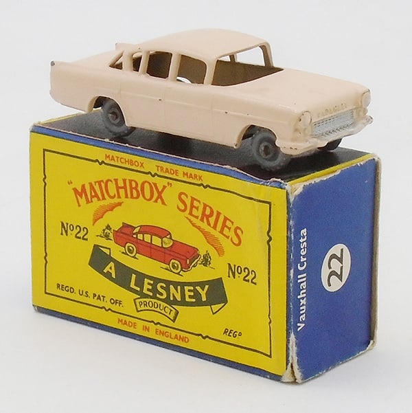 MATCHBOX 22B2 VAUXHALL CRESTA: ST code 2, C1 orig box minor wear, C7-8.