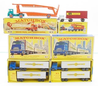 4 MATCHBOX MAJOR PACKS
