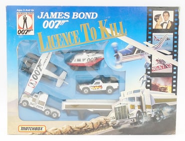 MATCHBOX JAMES BOND LICENSE TO KILL SET