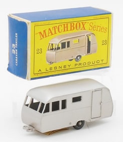 MATCHBOX 23C4 BLUEBIRD DAUPHINE CARAVAN