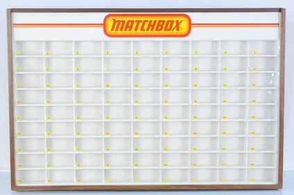MATCHBOX COUNTER DISPLAY