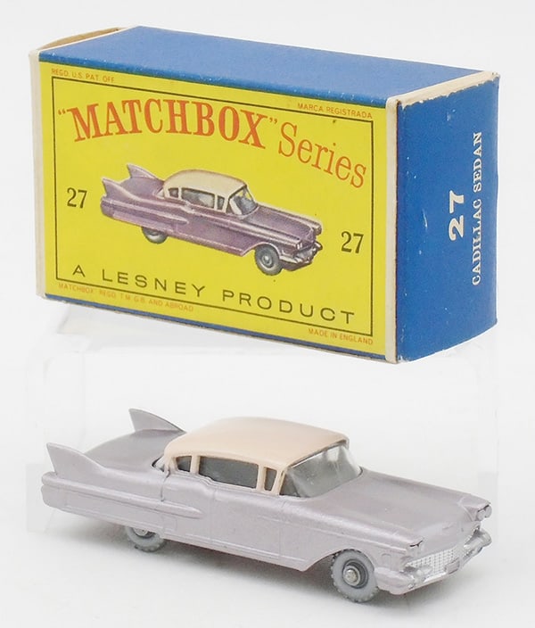 MATCHBOX 27C CADILLAC SEDAN (1 of 2)