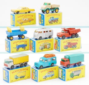 8 MATCHBOX VEHICLES