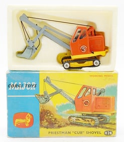 CORGI 1128 PRIESTMAN CUB SHOVEL