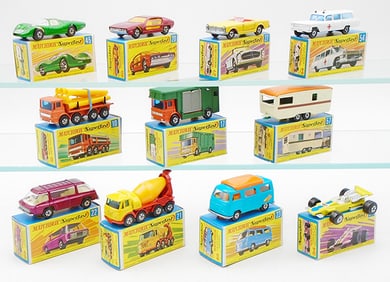 11 MATCHBOX SUPERFASTS