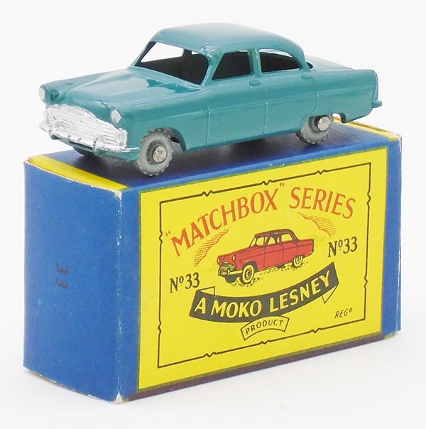 MATCHBOX 33A4 FORD ZODIAC: ST code 1, B2 orig box, C9.