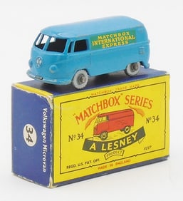 MATCHBOX 34A3 VOLKSWAGEN MICROVAN