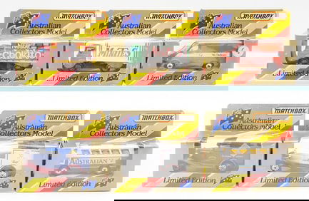 6 AUSTRALIAN ISSUE MATCHBOX VEHICLES