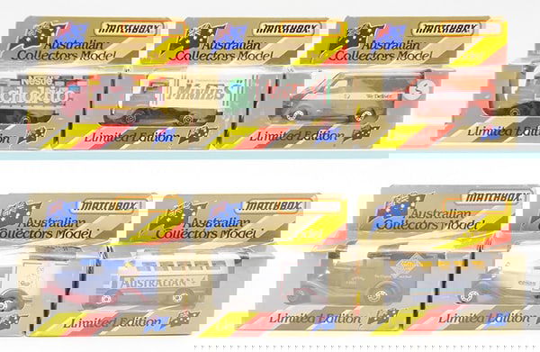 6 AUSTRALIAN ISSUE MATCHBOX VEHICLES (1 of 2)