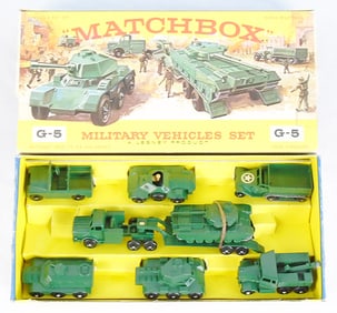 MATCHBOX G5 MILITARY VEHICLES SET