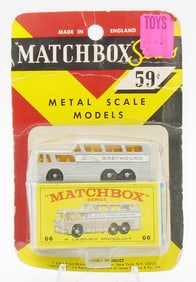 MATCHBOX 66C3 GREYHOUND BUS BLISTER PACK
