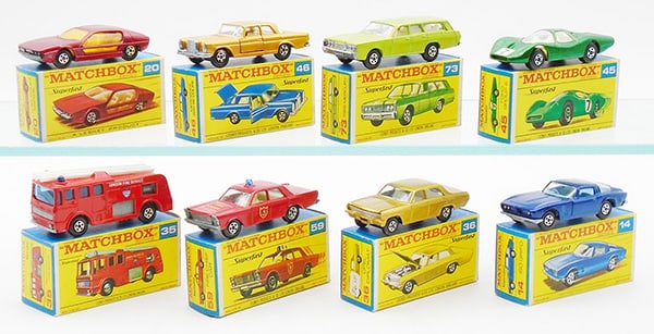 8 MATCHBOX SUPERFASTS (1 of 2)