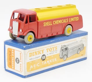 DINKY 591 AEC SHELL TANKER
