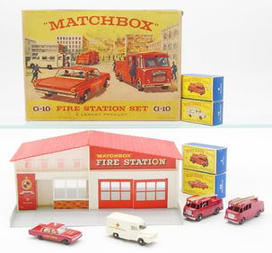 MATCHBOX G10 FIRE STATION SET
