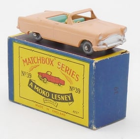MATCHBOX 39A3 FORD ZODIAC CONVERTIBLE