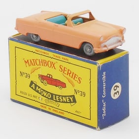 MATCHBOX MOKO 39A3 FORD ZODIAC CONVERTIBLE