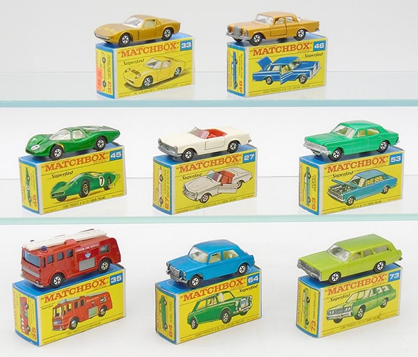 8 MATCHBOX SUPERFASTS (1 of 2)