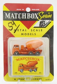 MATCHBOX 26B4 CEMENT LORRY BLISTER PACK