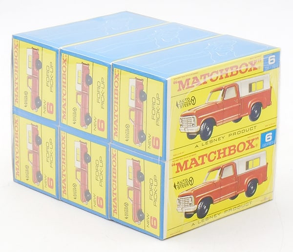 MATCHBOX 6D FORD PICK UP DEALER PACK (1 of 2)