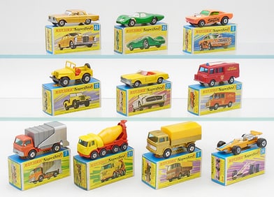 10 MATCHBOX SUPERFASTS