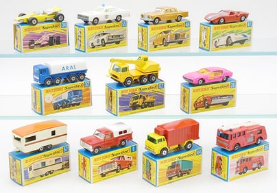 11 MATCHBOX SUPERFASTS
