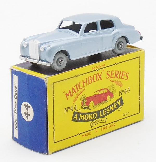 MATCHBOX 44A1 ROLLS ROYCE: ST code 1, B4 orig box minor wear, C9.