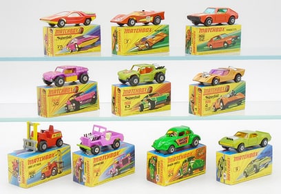 10 MATCHBOX SUPERFASTS