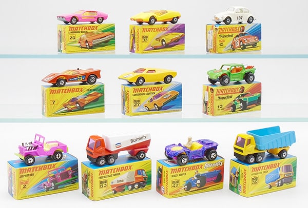 10 MATCHBOX SUPERFASTS (1 of 2)